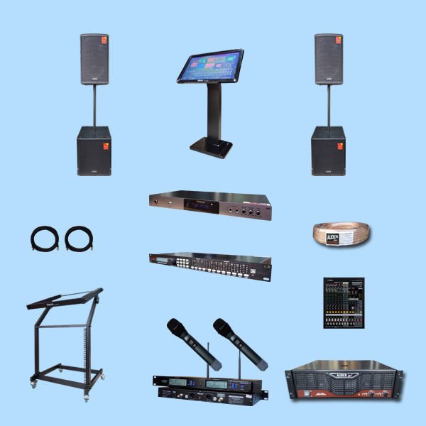 Paket Karaoke Professional AUDERPRO KP8 Sound System